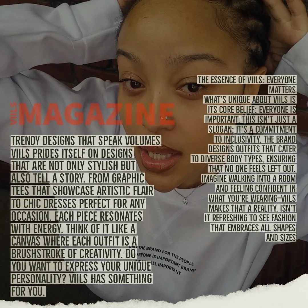 Viils magazine graphic and portrait feature